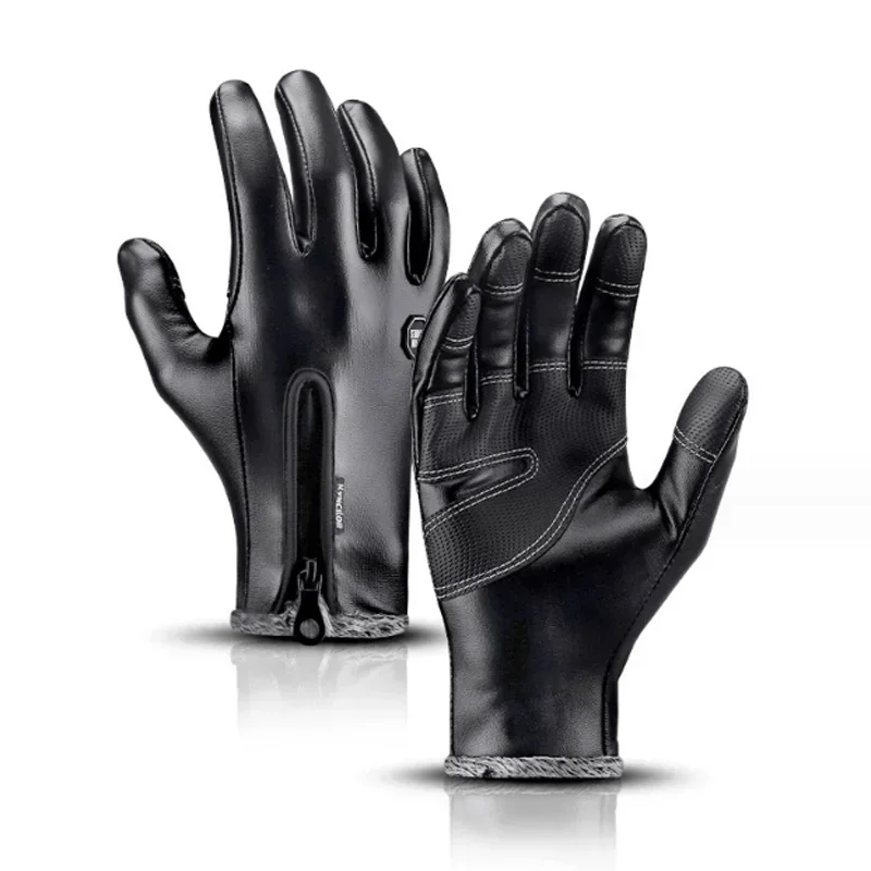 Warm Men's PU Leather Gloves Windproof Touch Screen Ski Gloves for Men Outdoor Winter Sports Cycling Driving Riding Motorcycle
Warm Men's PU Leather Gloves Windproof Touch Screen Ski Gloves for Men Outdoor Winter Sports Cycling Driving Riding Motorcycle