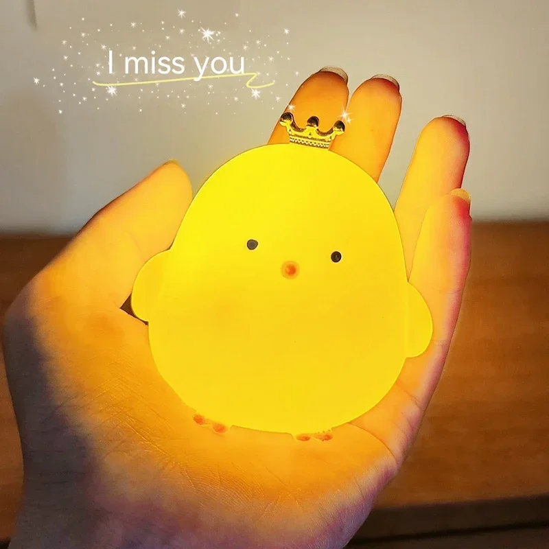 Animal Cartoon Duck Chicken Led for Soft Light Night Baby Children Kid Bedroom Decorative Lighting Home Decoration Moon Lamp
Animal Cartoon Duck Chicken Led for Soft Light Night Baby Children Kid Bedroom Decorative Lighting Home Decoration Moon Lamp