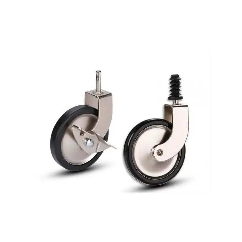 (4 Packs) 3-Inch Lead Screw Nickel Plated Universal Brake Dining Wheel PP Caster Silent Trolley Wheels for Furniture
(4 Packs) 3-Inch Lead Screw Nickel Plated Universal Brake Dining Wheel PP Caster Silent Trolley Wheels for Furniture
