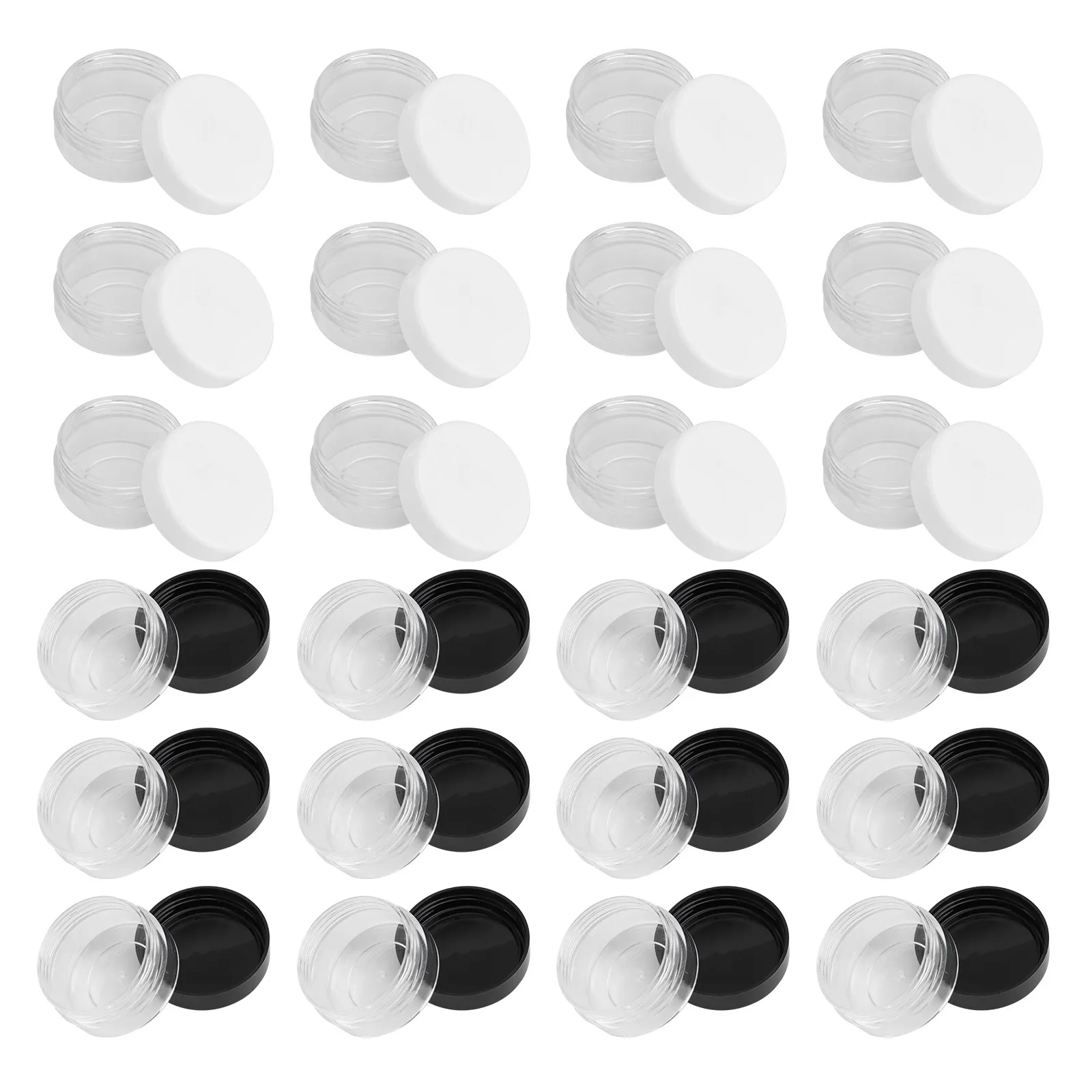 30Pcs Boxes Leakproof Small Cream Container for Sample Storage Travel Bottles Face Cream Round Box Travel Boxes
30Pcs Boxes Leakproof Small Cream Container for Sample Storage Travel Bottles Face Cream Round Box Travel Boxes