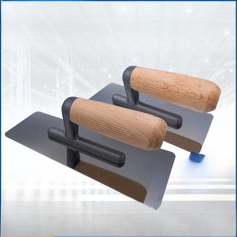 Stainless Steel Trowel Mason's Tool Plastering Knife with Beechwood Handle Thickened and Wear-resistant Mudboard Scraper
Stainless Steel Trowel Mason's Tool Plastering Knife with Beechwood Handle Thickened and Wear-resistant Mudboard Scraper
