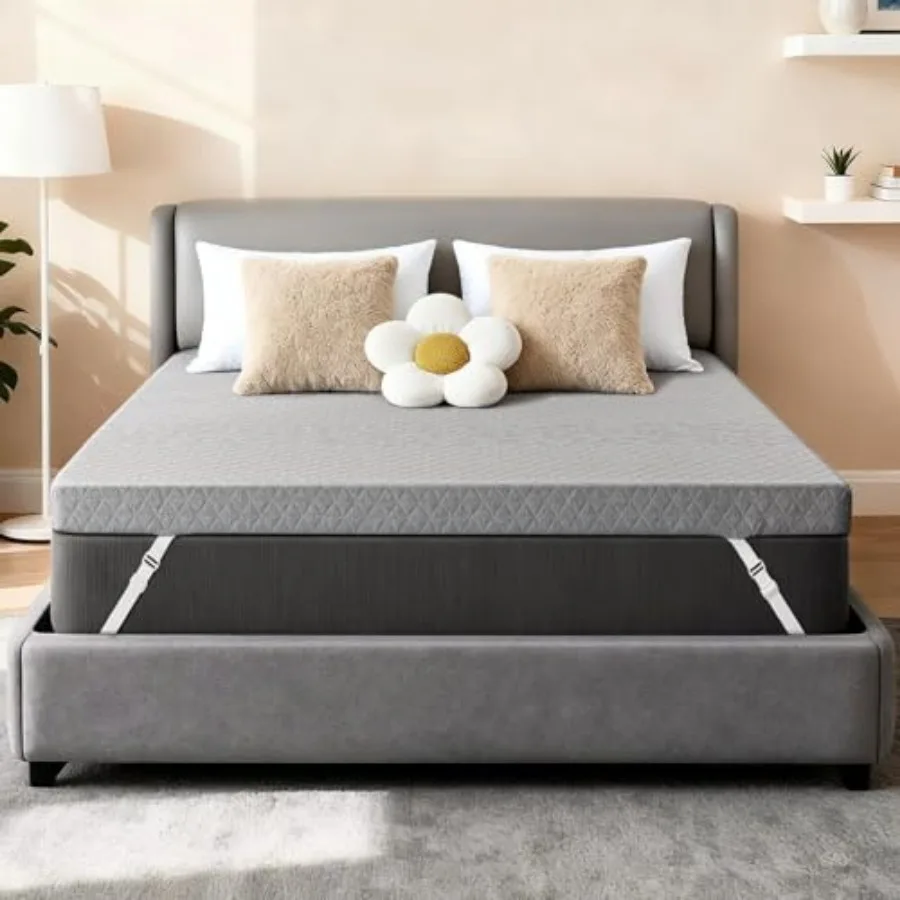 Extra Firm Mattress Topper -: 3 Inch Super Extra Support Bed Topper High Density Memory Foam for Back Pain Relief Breathable Wa
Extra Firm Mattress Topper -: 3 Inch Super Extra Support Bed Topper High Density Memory Foam for Back Pain Relief Breathable Wa