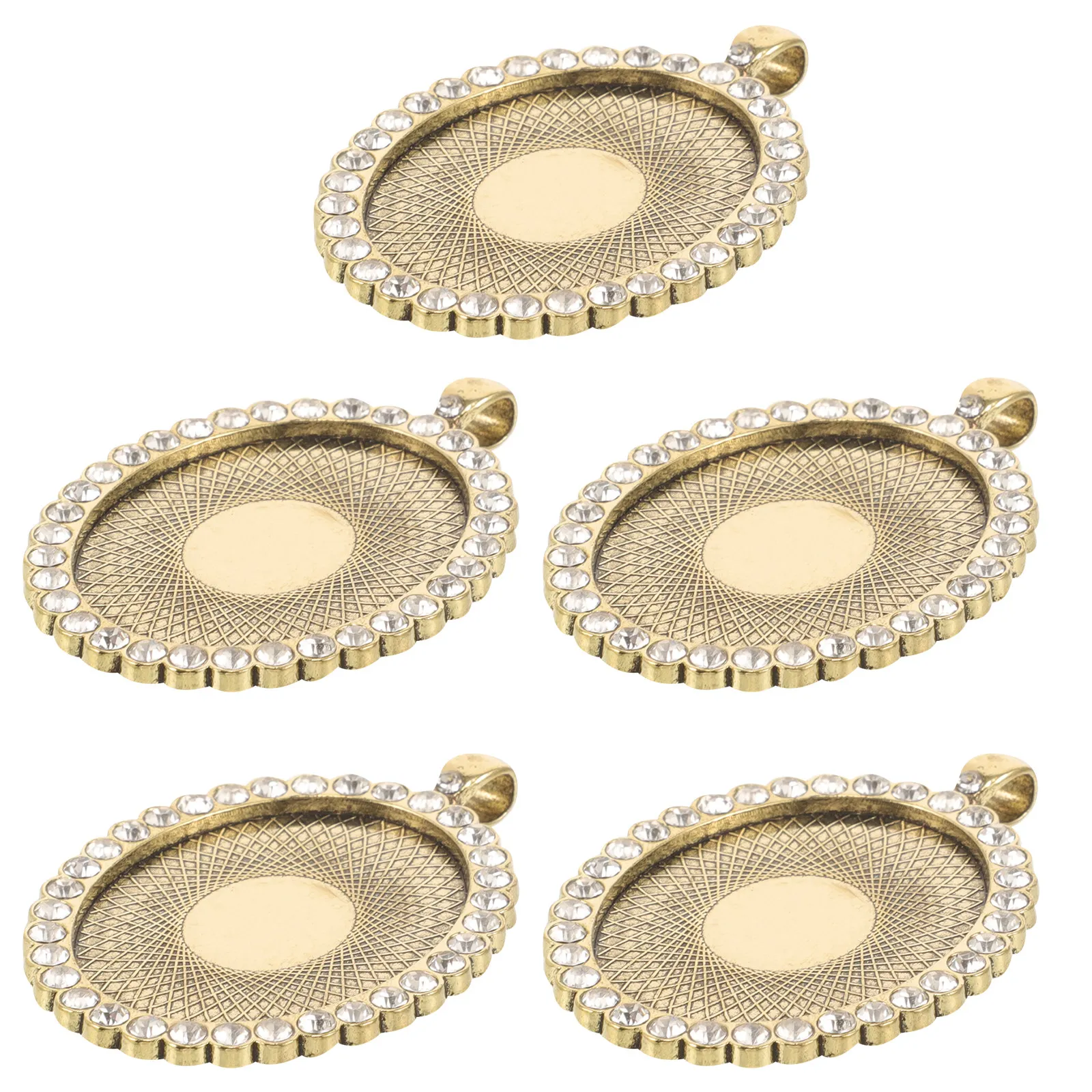 5Pcs Bezel Pendant Trays Blanks Zinc Alloy DIY Necklace Making Accessories Unique Shape Smooth No Burr Necklace Blank
5Pcs Bezel Pendant Trays Blanks Zinc Alloy DIY Necklace Making Accessories Unique Shape Smooth No Burr Necklace Blank
