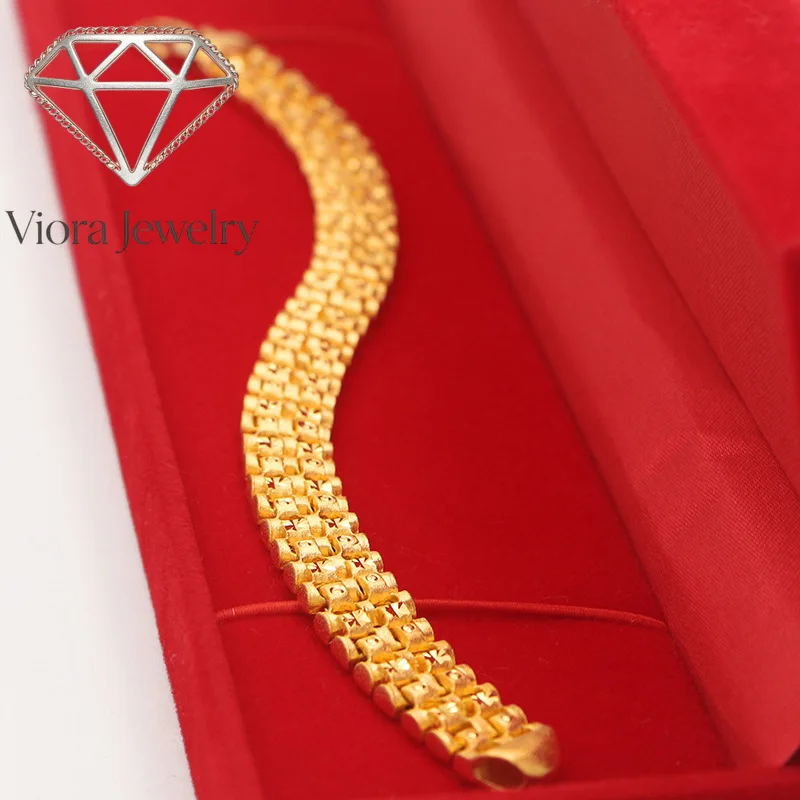 Viora Jewelry Euro coin 10mm bracelet jewelry 24k real gold network bracelet 9999 men's bracelet
Viora Jewelry Euro coin 10mm bracelet jewelry 24k real gold network bracelet 9999 men's bracelet