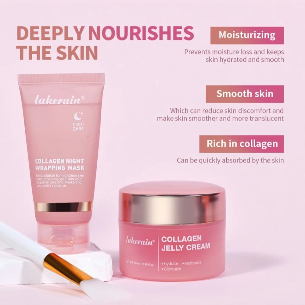 Moisturizing Wrapping Peel Off Facial Mask Brightening Smooth Face Firming Skin Mask Reduces Sagging with Brush
Moisturizing Wrapping Peel Off Facial Mask Brightening Smooth Face Firming Skin Mask Reduces Sagging with Brush