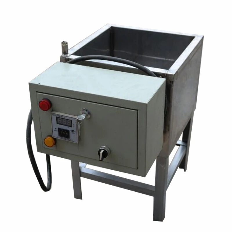 Conduction oil heating temperature control stainless steel paraffin wax melting pot/wax machine for candle
Conduction oil heating temperature control stainless steel paraffin wax melting pot/wax machine for candle