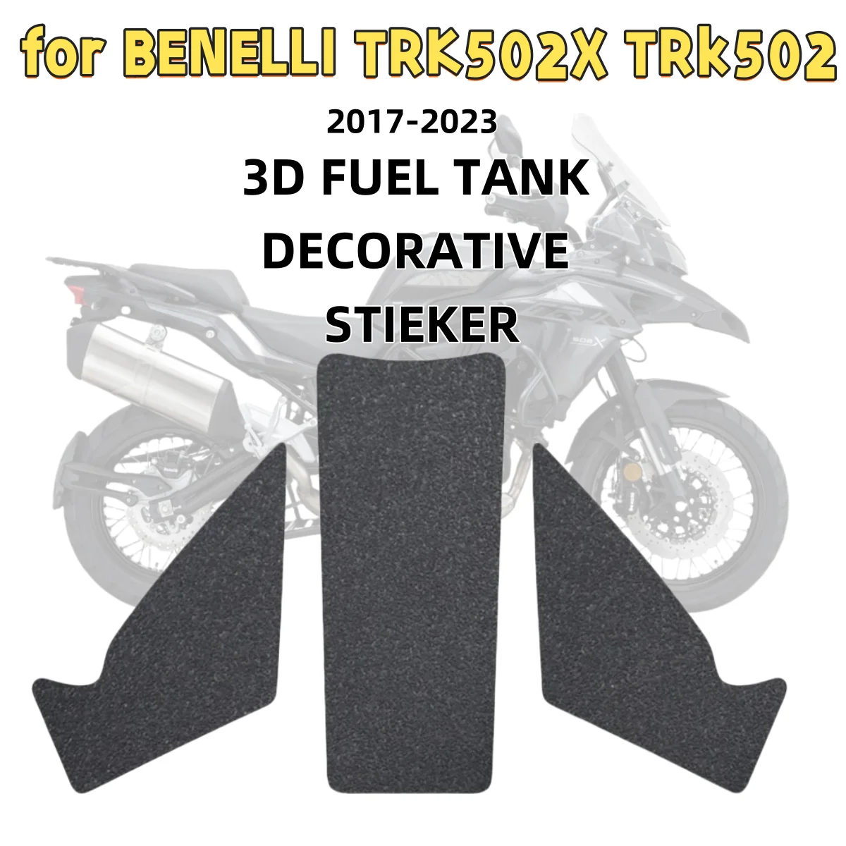for BENELLI TR 502X TRK502 anti slip fuel oil tank pad side Epoxy Resin Motorcycle Sticker Anti-scratch Decal2017-2023
for BENELLI TR 502X TRK502 anti slip fuel oil tank pad side Epoxy Resin Motorcycle Sticker Anti-scratch Decal2017-2023