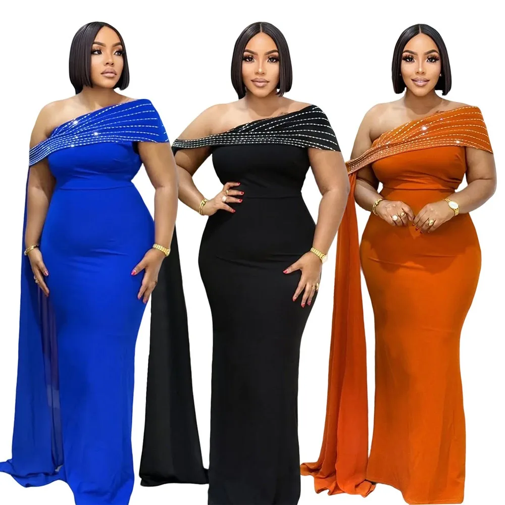 Sexy Nightclub Party Dance Gathering Club Banquet Off-Shoulder Dress Bodycon Fitted Dress Long Dress
Sexy Nightclub Party Dance Gathering Club Banquet Off-Shoulder Dress Bodycon Fitted Dress Long Dress