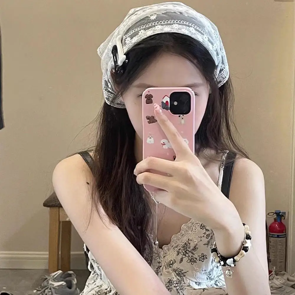 Triangle Headwraps Bandana Lace Hair Scarf Thin Breathable Ribbon Headscarf Travel Photo Headband Elegant DIY Hair Accessories
Triangle Headwraps Bandana Lace Hair Scarf Thin Breathable Ribbon Headscarf Travel Photo Headband Elegant DIY Hair Accessories