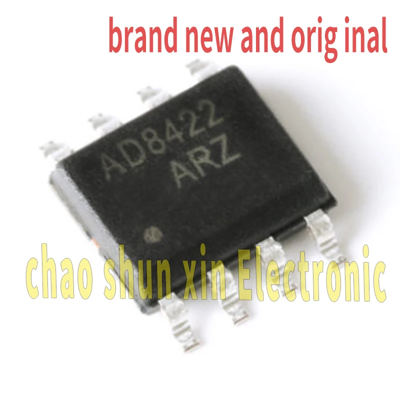 Ad8422Arz Brand New Genuine Patch Soic-8 Low Power Consumption Rail to Rail Precision Instrument Amplifier Chip
Ad8422Arz Brand New Genuine Patch Soic-8 Low Power Consumption Rail to Rail Precision Instrument Amplifier Chip