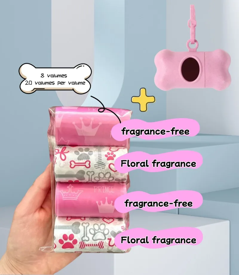 Degradable, Environmentally Friendly Thickened Dog Toilet Bag, Cute Pattern, Floral Fragrance and Lemon Fragrance, Portable
Degradable, Environmentally Friendly Thickened Dog Toilet Bag, Cute Pattern, Floral Fragrance and Lemon Fragrance, Portable