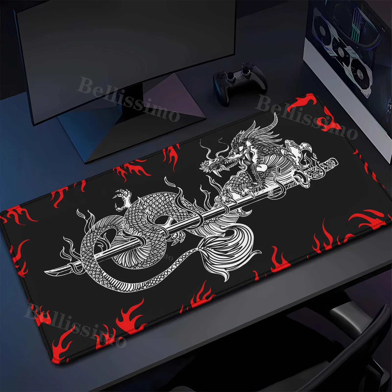 Цветной коврик для мыши Dragon Katana Fire, игровые коврики для компьютерной мыши, геймерский ковер, аксессуары для ПК, геймера, клавиатура, офиса, настольный коврик
Цветной коврик для мыши Dragon Katana Fire, игровые коврики для компьютерной мыши, геймерский ковер, аксессуары для ПК, геймера, клавиатура, офиса, настольный коврик