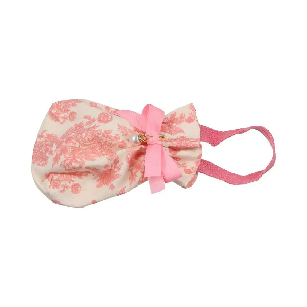 Pearl Pendant Canvas Floral Drawstring Bag Large Capacity Satin Bow Festive Sugar Bag Wedding Candy Bag Storage Bag
Pearl Pendant Canvas Floral Drawstring Bag Large Capacity Satin Bow Festive Sugar Bag Wedding Candy Bag Storage Bag