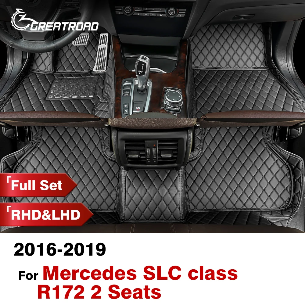 Автомобильные коврики для Benz SLC class(2 места) R172 260 300 2016-2019 под заказ, накладки на ножки, коврик, аксессуары для интерьера
Автомобильные коврики для Benz SLC class(2 места) R172 260 300 2016-2019 под заказ, накладки на ножки, коврик, аксессуары для интерьера