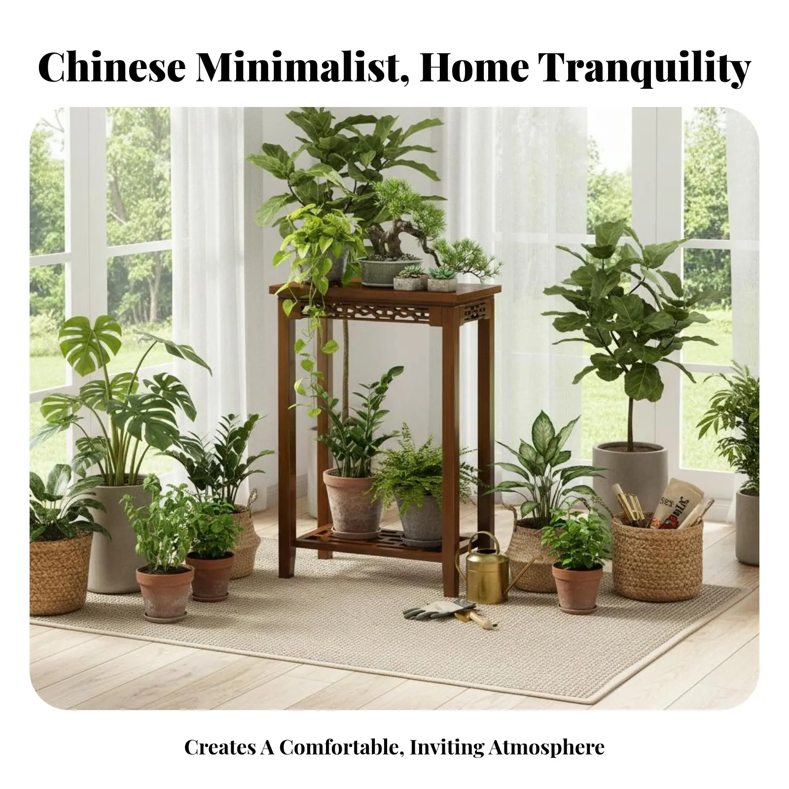 Hollow-Carved Wooden Pedestal Chinese Design Design Plant Holder Versatile Use Space Saving for Collectors, Living Room
Hollow-Carved Wooden Pedestal Chinese Design Design Plant Holder Versatile Use Space Saving for Collectors, Living Room
