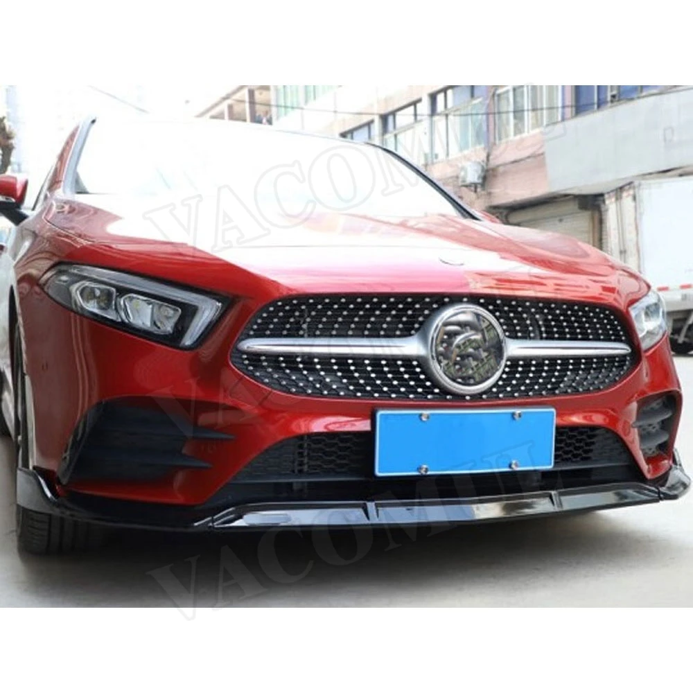 Спойлер переднего бампера VACOMUL ABS черного цвета для Mercedes-Benz A-Class W177 Sport A45 AMG 2019-2020, 3-х частный комплект
Спойлер переднего бампера VACOMUL ABS черного цвета для Mercedes-Benz A-Class W177 Sport A45 AMG 2019-2020, 3-х частный комплект
