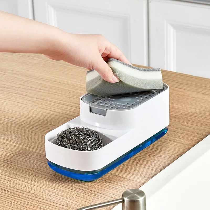 Upgraded Press-Type Dispenser 500ml PC Manual Liquid Dispenser for Kitchen and Bathroom
Upgraded Press-Type Dispenser 500ml PC Manual Liquid Dispenser for Kitchen and Bathroom