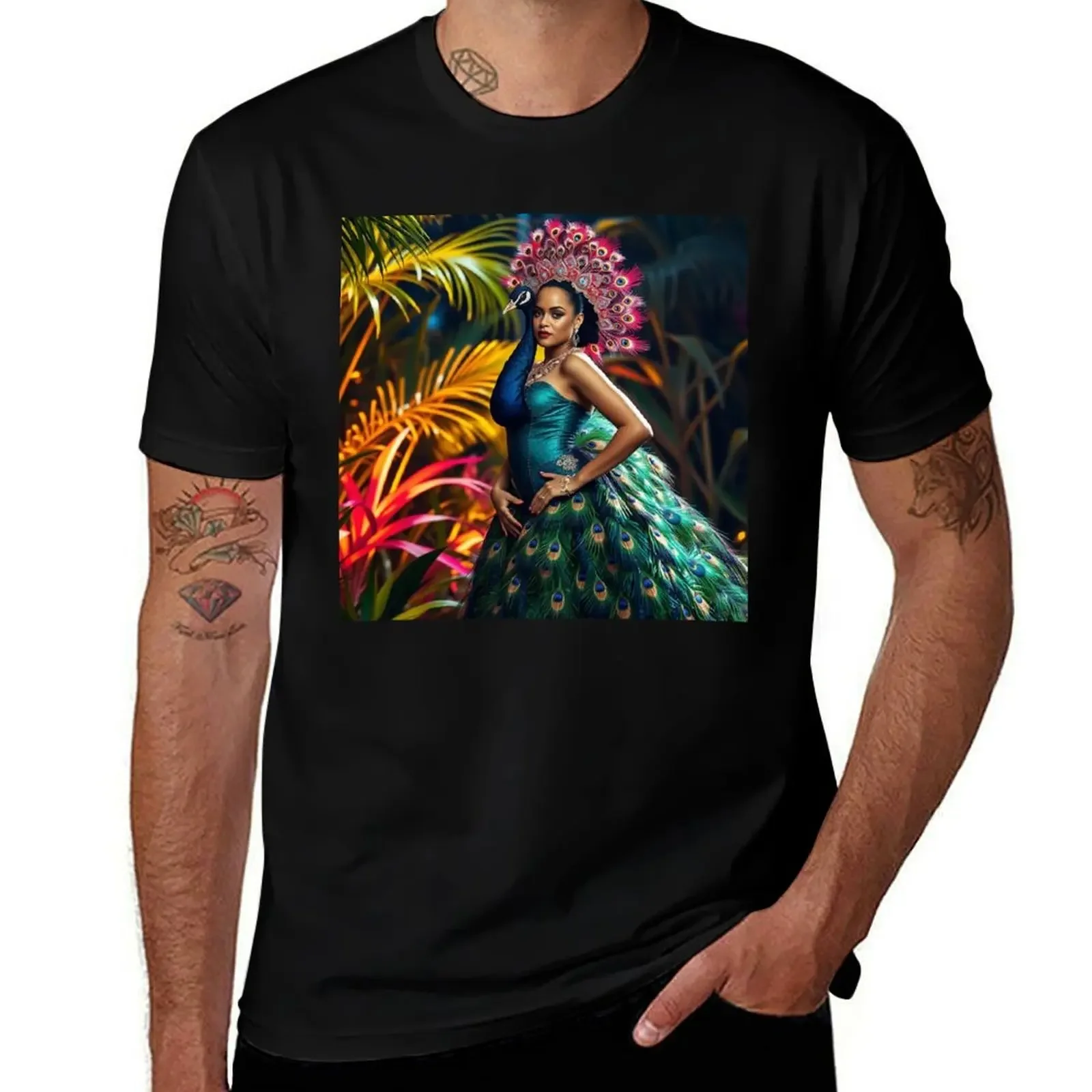 Rihanna, Peacock Feather T-Shirt quick-drying animal prinfor boys tshirts personalised croswit shirt man men clothings
Rihanna, Peacock Feather T-Shirt quick-drying animal prinfor boys tshirts personalised croswit shirt man men clothings