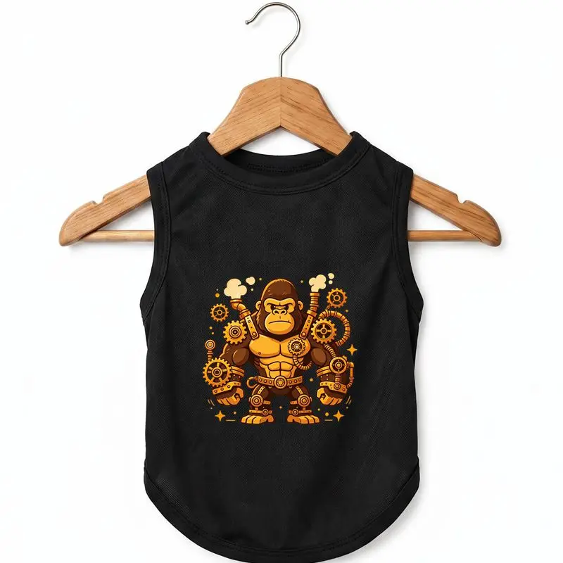 Pet Dog Cool Steampunk Vest Summer Breathable
Pet Dog Cool Steampunk Vest Summer Breathable