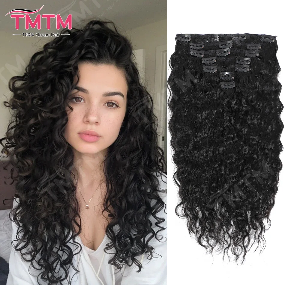 Water Wave Clip Ins Human Hair 7 Pcs/Set Full Head Clip In Hair Extensions Real Human Hair 12-22Inch 85/120G Clip In Extensions
Water Wave Clip Ins Human Hair 7 Pcs/Set Full Head Clip In Hair Extensions Real Human Hair 12-22Inch 85/120G Clip In Extensions