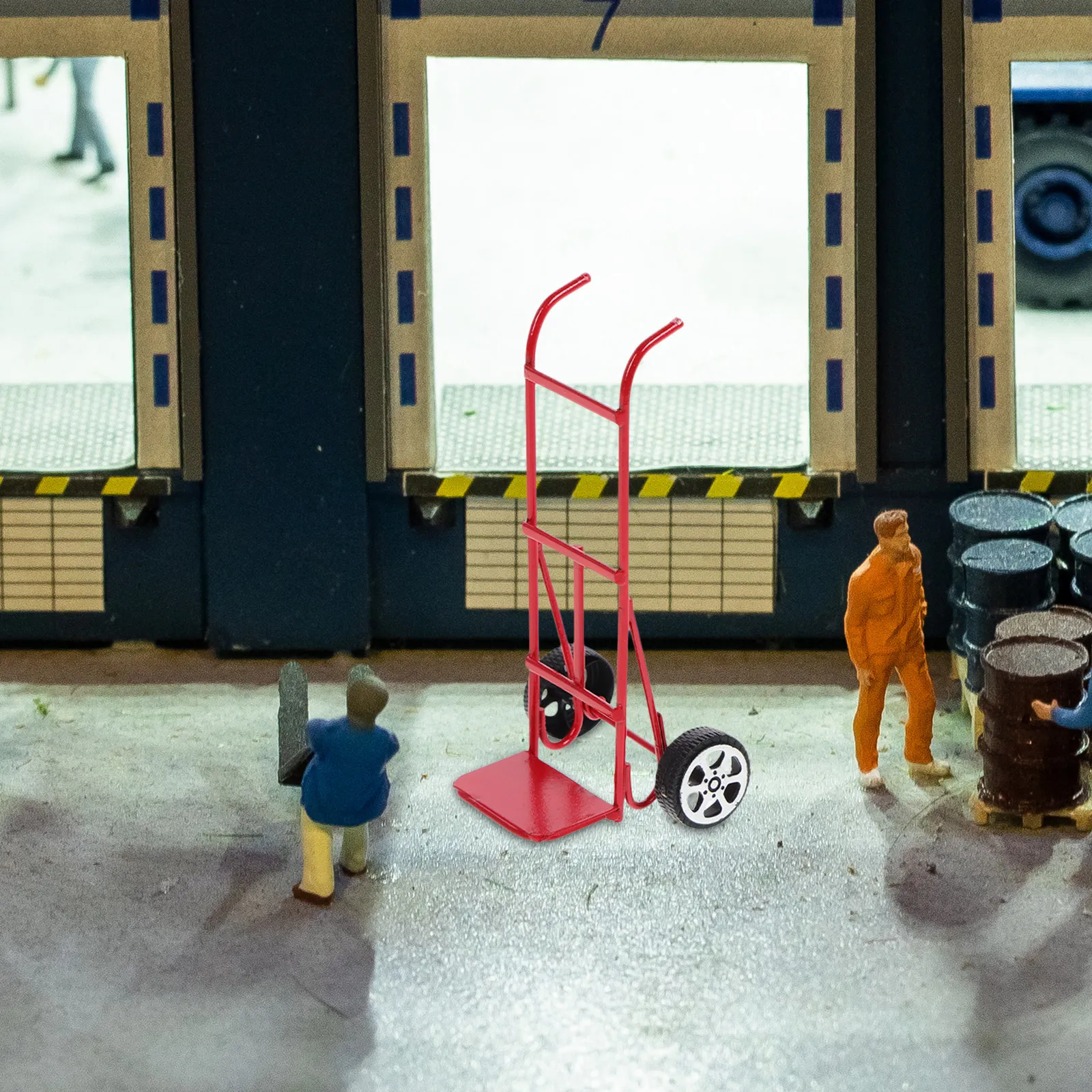 Miniature Metal Hand Truck Scale Realistic Push Pull Cargo Cart Climbing Car Scene Accessory Miniature Display Truck
Miniature Metal Hand Truck Scale Realistic Push Pull Cargo Cart Climbing Car Scene Accessory Miniature Display Truck