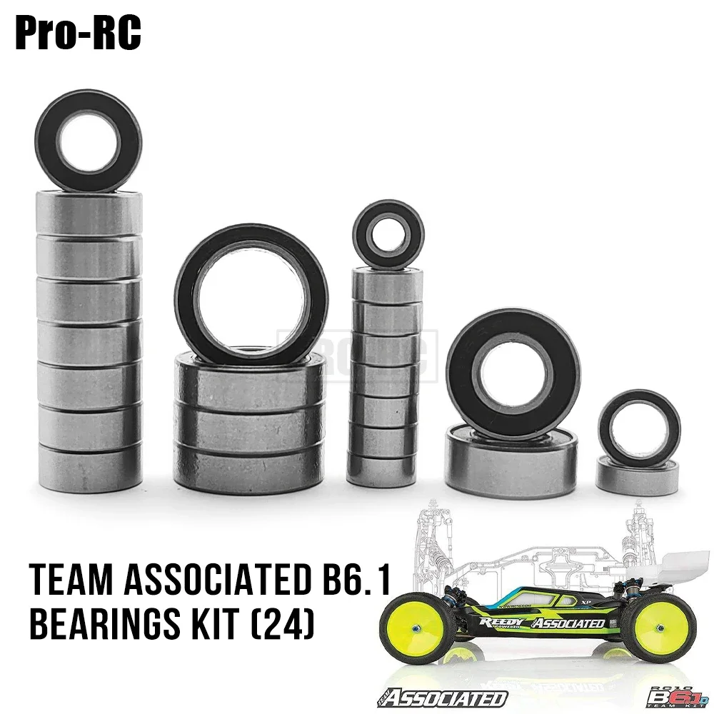 Для Team Associated 1/10 B6.1 RC10B6.1 Полный комплект подшипников (24 шт.) Радиоуправляемая автомобильная часть
Для Team Associated 1/10 B6.1 RC10B6.1 Полный комплект подшипников (24 шт.) Радиоуправляемая автомобильная часть