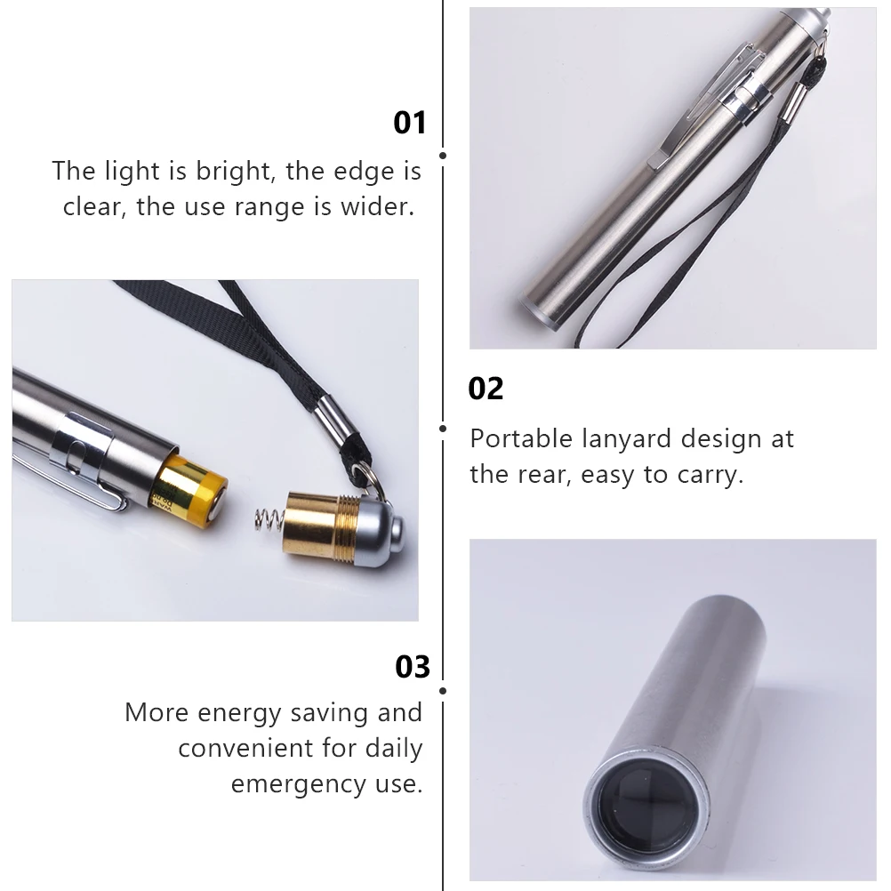 3pcs Stainless Steel Ultra Bright Outdoor Flashlight Camping LED Bulb Chargeable Waterproof Torch Portable Moon Lamp Gift 
3pcs Stainless Steel Ultra Bright Outdoor Flashlight Camping LED Bulb Chargeable Waterproof Torch Portable Moon Lamp Gift