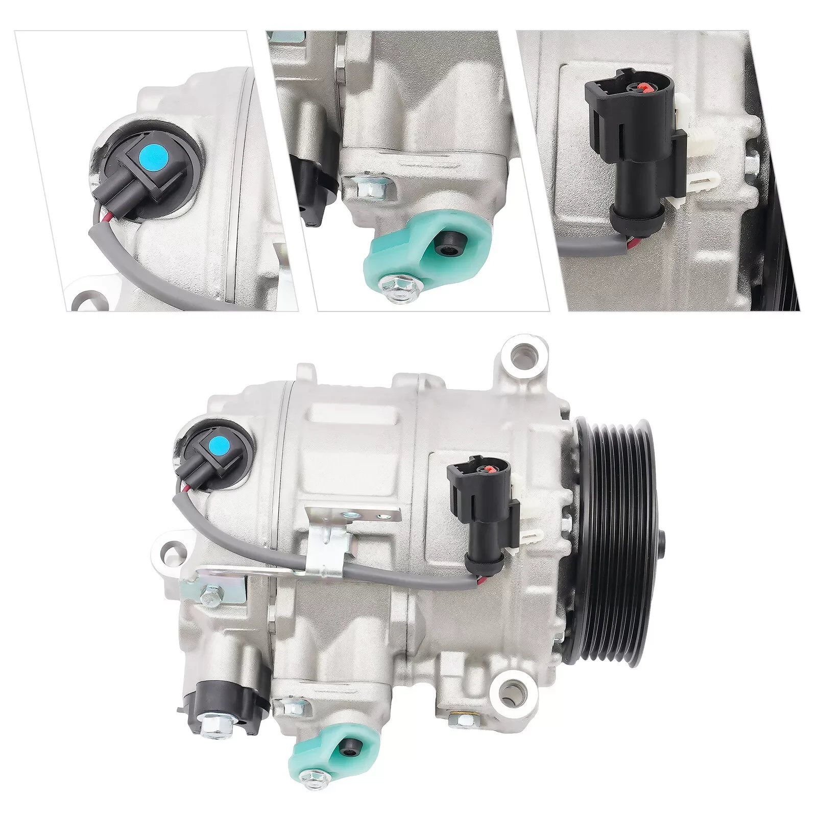 2 Pins 12V AC Compressor with Clutch LR015151 For 2005-2010 Range Rover LR3/ Range Rover Sport
2 Pins 12V AC Compressor with Clutch LR015151 For 2005-2010 Range Rover LR3/ Range Rover Sport