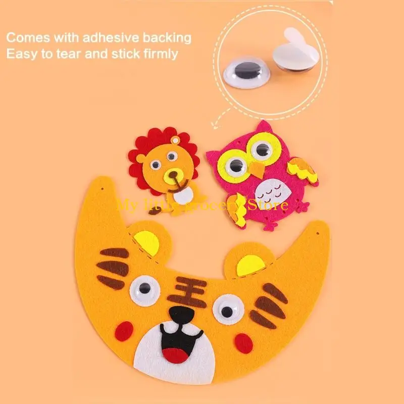 D5BD Adhesive Wiggle Googly Eyes Craft Eyes for Scrapbooking Toy Accessory
D5BD Adhesive Wiggle Googly Eyes Craft Eyes for Scrapbooking Toy Accessory