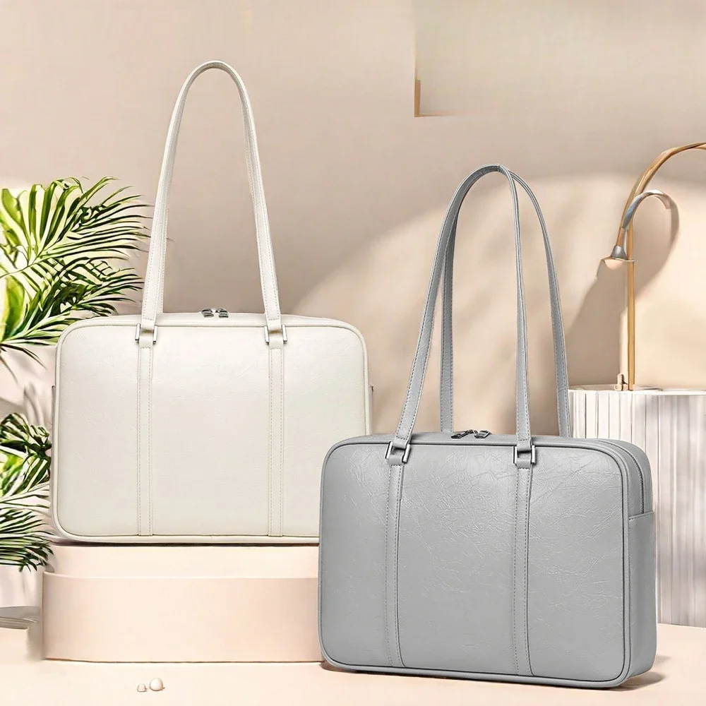 Computer bag women's 13/16 inch fashionable high-value shoulder document notebook bag waterproof and shock-resistant large capac
Computer bag women's 13/16 inch fashionable high-value shoulder document notebook bag waterproof and shock-resistant large capac