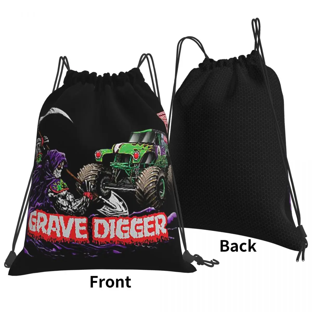 Classic Monster Jam Truck Pattern Backpacks Casual Drawstring Bags Shoes Bag Book Bags for Man Woman School
Classic Monster Jam Truck Pattern Backpacks Casual Drawstring Bags Shoes Bag Book Bags for Man Woman School