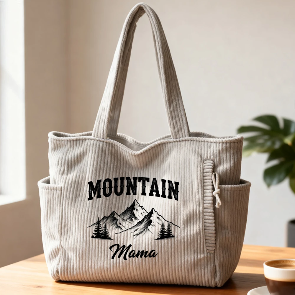 Women's Corduroy Canvas Tote Shopping Shoulder Bag, Reusable Grocery, Mother‘s Day Birthday Christmas Gift, Travel Daily Commute
Women's Corduroy Canvas Tote Shopping Shoulder Bag, Reusable Grocery, Mother‘s Day Birthday Christmas Gift, Travel Daily Commute