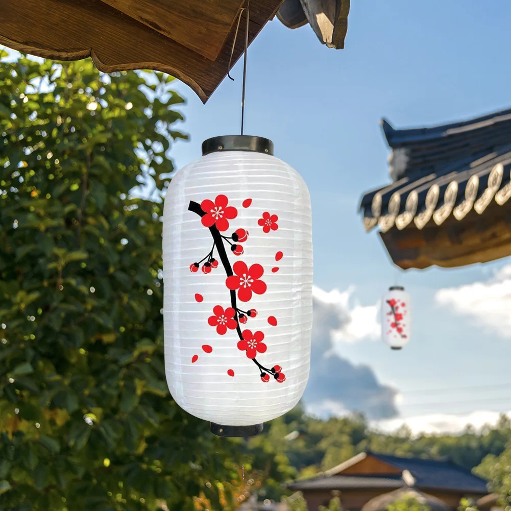 25cm Plum Hanging Lampion Blossom Pattern Lantern Chinese Long Cloth Lantern for Festival Party Home Decor
25cm Plum Hanging Lampion Blossom Pattern Lantern Chinese Long Cloth Lantern for Festival Party Home Decor