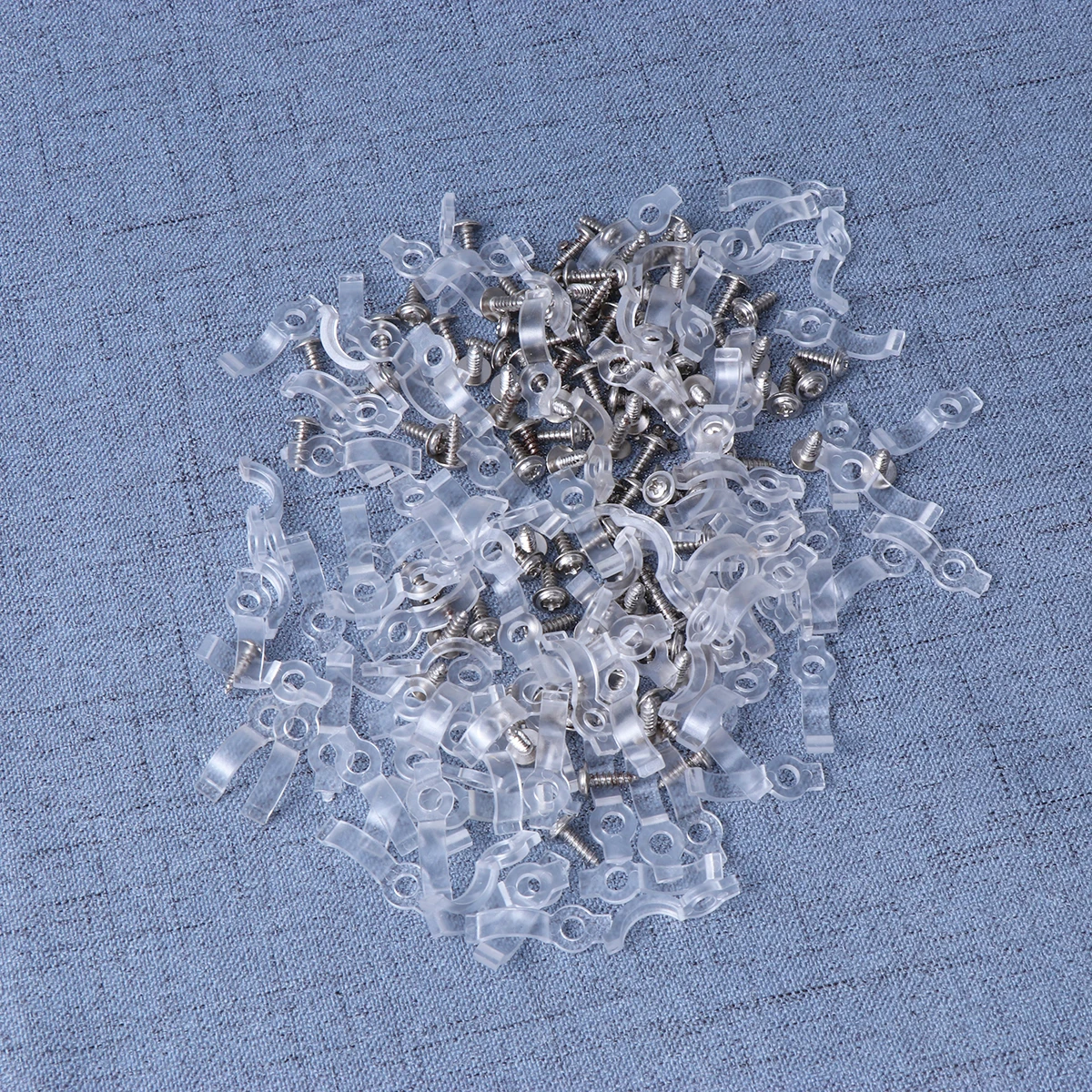 100Pcs Transparent Strip Light Mounting Clips Ultra Thin Design Durable Heat Resistant for 8mm Smd 2835 5050 Waterproof LED
100Pcs Transparent Strip Light Mounting Clips Ultra Thin Design Durable Heat Resistant for 8mm Smd 2835 5050 Waterproof LED