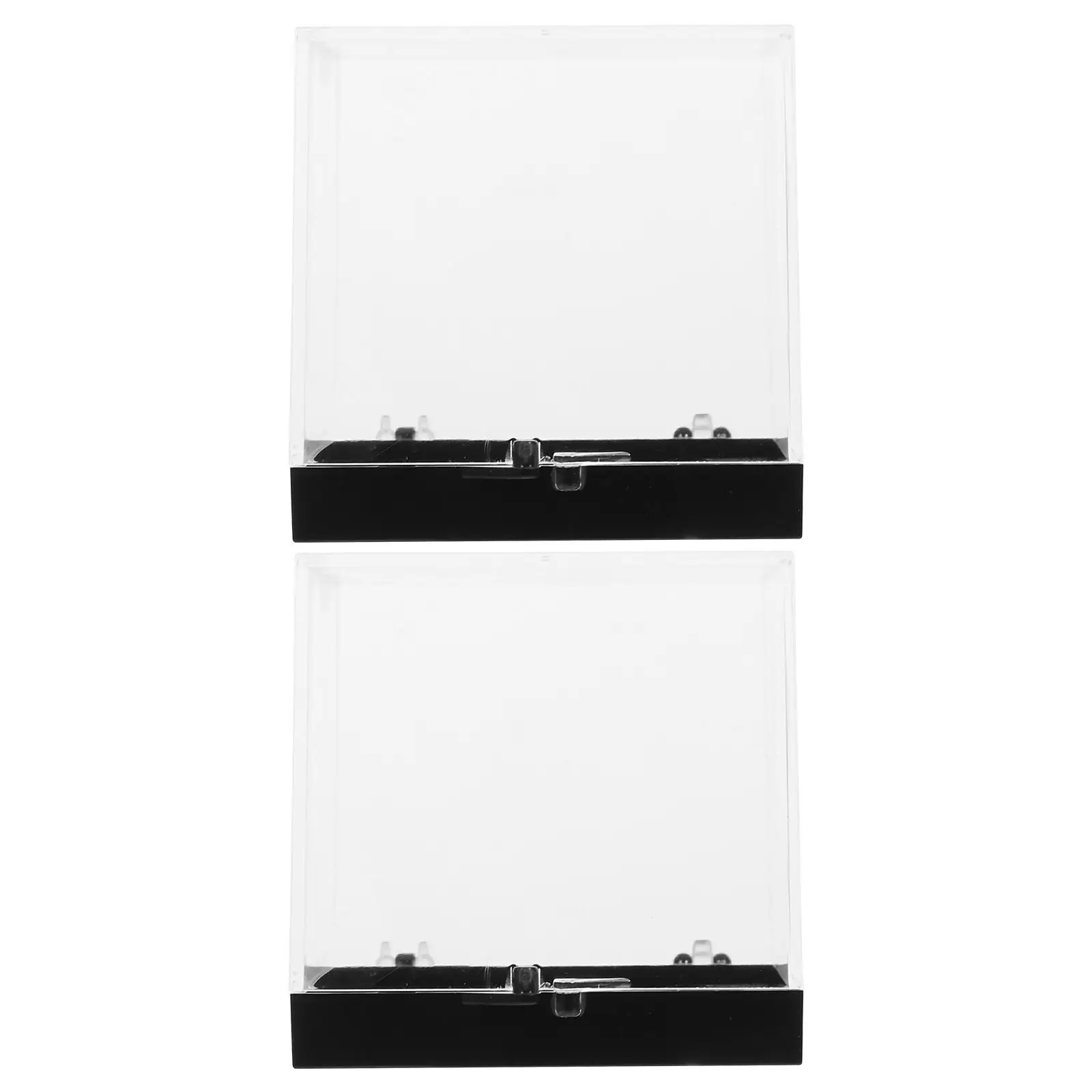 2Pcs 68x68x68mm Black Base Specimen Display Boxes Square Transparent Acrylic Rock Storage Containers For Mineral Samples
2Pcs 68x68x68mm Black Base Specimen Display Boxes Square Transparent Acrylic Rock Storage Containers For Mineral Samples