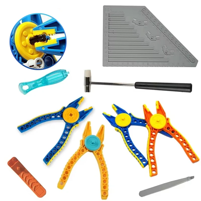Clip Remover Tongs Small Building Blocks Parts Starter Assemble Disassembly Tool Hammer Disassembly Pliers Bricks DIY Toys
Clip Remover Tongs Small Building Blocks Parts Starter Assemble Disassembly Tool Hammer Disassembly Pliers Bricks DIY Toys
