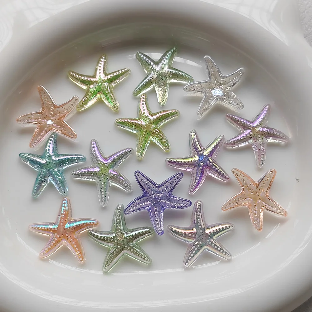 20pcs shiny acrylic starfish, suitable for cutting and pasting thin hair accessories and jewelry production,
20pcs shiny acrylic starfish, suitable for cutting and pasting thin hair accessories and jewelry production,