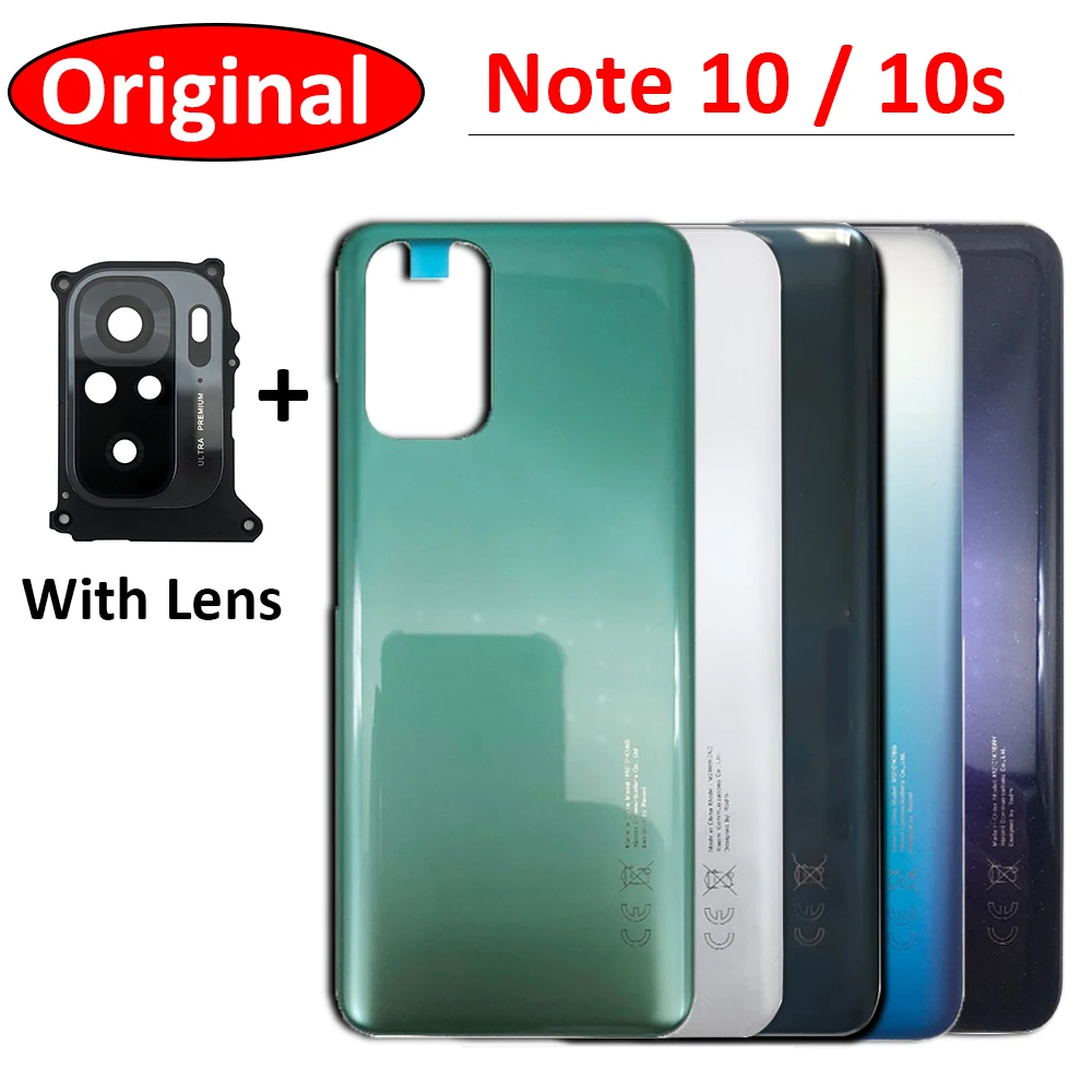 100% Original For Xiaoimi Redmi Note 10 / Note 10s Battery Back Cover Rear Door Replacement Housing STICKER Adhesive With Lens
100% Original For Xiaoimi Redmi Note 10 / Note 10s Battery Back Cover Rear Door Replacement Housing STICKER Adhesive With Lens