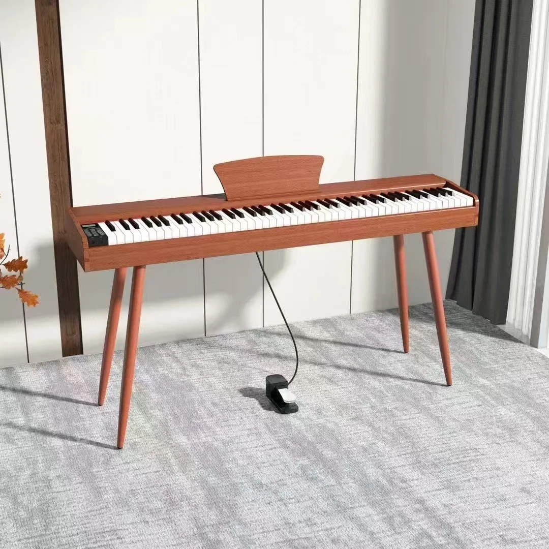Hooqu Wooden Digital Piano 88 Keys Electronic Piano Keyboard Instruments with Touch Sensitivity Functional Synthesizer
Hooqu Wooden Digital Piano 88 Keys Electronic Piano Keyboard Instruments with Touch Sensitivity Functional Synthesizer