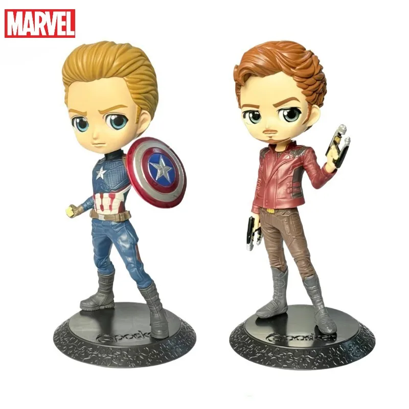 Original Qposket Marvel Series CAPTAIN AMERICA/STAR-LORD Q Version Human Figure Toy Decoration
Original Qposket Marvel Series CAPTAIN AMERICA/STAR-LORD Q Version Human Figure Toy Decoration
