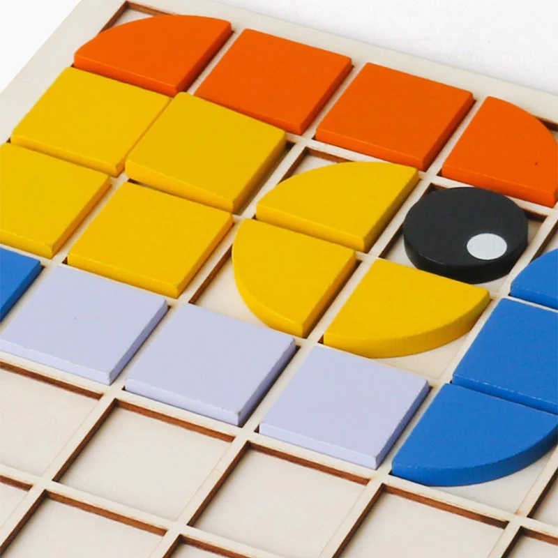 Wooden Mosaic Puzzle Toy Montessori Kids Wooden 3D Geometric Shape Jigsaw Puzzle Board Set Baby Early Education Toys For
Wooden Mosaic Puzzle Toy Montessori Kids Wooden 3D Geometric Shape Jigsaw Puzzle Board Set Baby Early Education Toys For