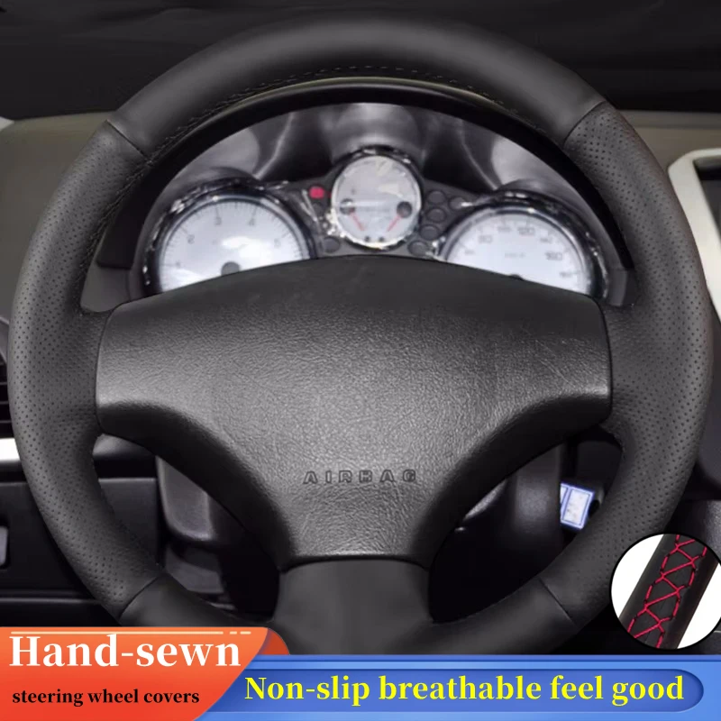 Car Steering Wheel Cover Genuine Leather For Peugeot 206 206 SW 1998 1999 2000 2001-2005 Auto Steering Wheel Cover Car Accessory
Car Steering Wheel Cover Genuine Leather For Peugeot 206 206 SW 1998 1999 2000 2001-2005 Auto Steering Wheel Cover Car Accessory