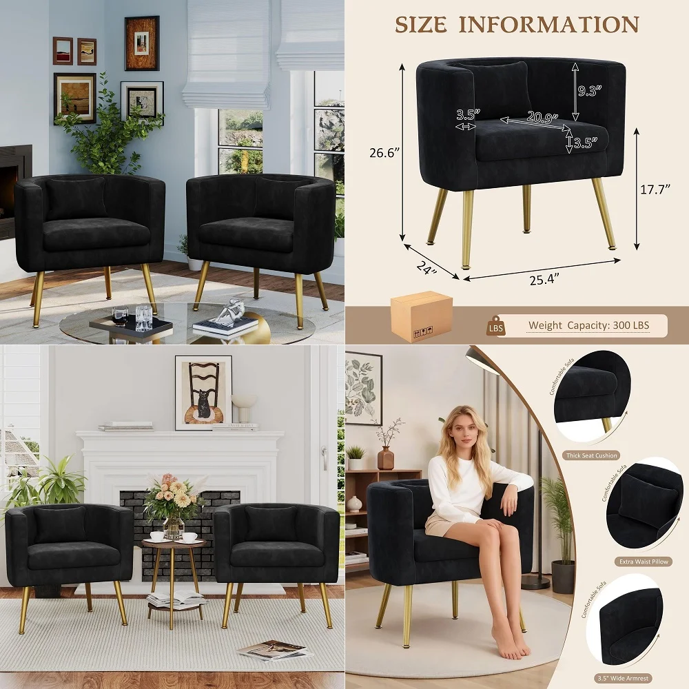 Modern Swivel Dining Chairs Set of 2, MidCentury 19 Inch Dining Chairs with Backrests and Beech Wood Legs, Linen Upholstered Si
Modern Swivel Dining Chairs Set of 2, MidCentury 19 Inch Dining Chairs with Backrests and Beech Wood Legs, Linen Upholstered Si