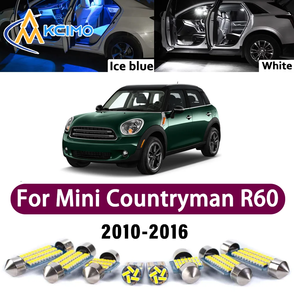 Premium LED Interior Lighting Kit for Mini Countryman R60 2010-2016 2011 2012 High-Quality Error-Free Dome Map Trunk Auto Lamps
Premium LED Interior Lighting Kit for Mini Countryman R60 2010-2016 2011 2012 High-Quality Error-Free Dome Map Trunk Auto Lamps