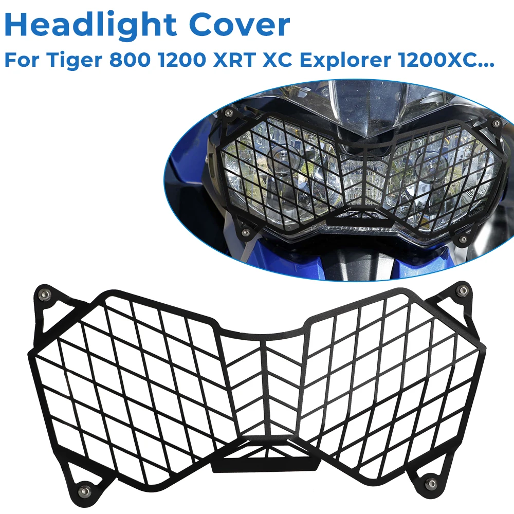 Headlight Grille For Triumph Tiger 800 XR XRX XC XCX 2010-2017 Explorer 1200 XC Motorcycle Headlight Guard Protection Cover
Headlight Grille For Triumph Tiger 800 XR XRX XC XCX 2010-2017 Explorer 1200 XC Motorcycle Headlight Guard Protection Cover