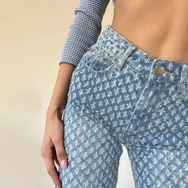 Personalized Wash Pattern Jeans Autumn New Cotton Slim Slimming Ladies Casual Pants Streetwear for Women Harem Clothing
Personalized Wash Pattern Jeans Autumn New Cotton Slim Slimming Ladies Casual Pants Streetwear for Women Harem Clothing