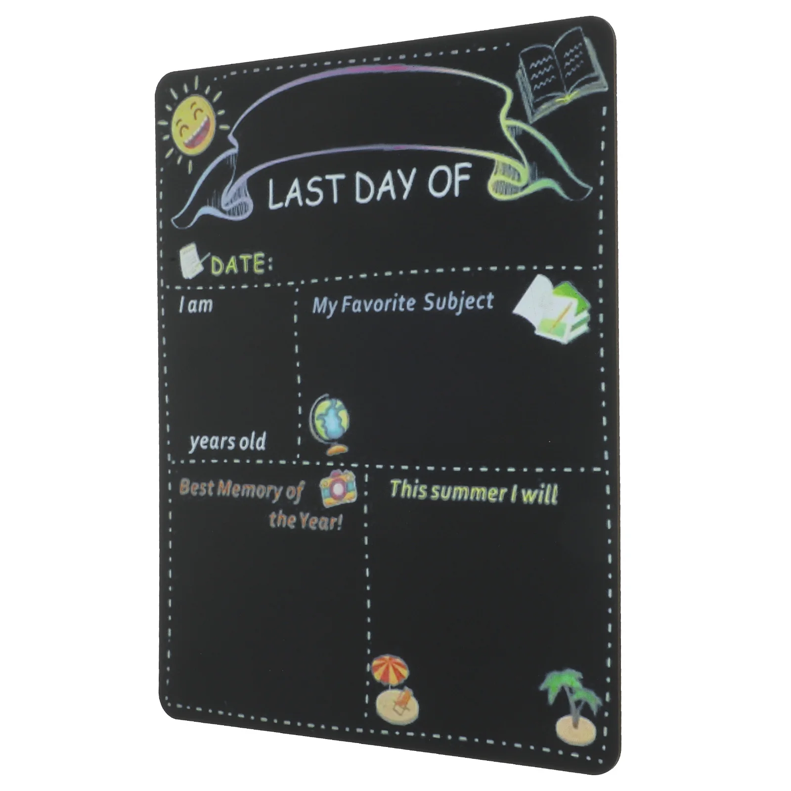 Back to School Chalkboard Sign Double Sided Wood First Day Preschool Kindergarten Message Board Long Term Practical
Back to School Chalkboard Sign Double Sided Wood First Day Preschool Kindergarten Message Board Long Term Practical