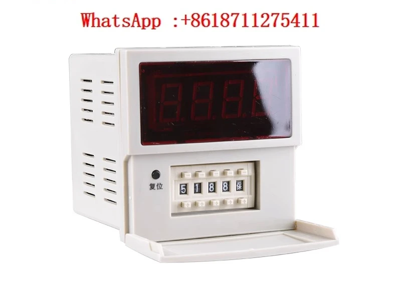 Counter JDM9-4 electronic digital display preset number power failure memory, infrared automatic induction counter
Counter JDM9-4 electronic digital display preset number power failure memory, infrared automatic induction counter