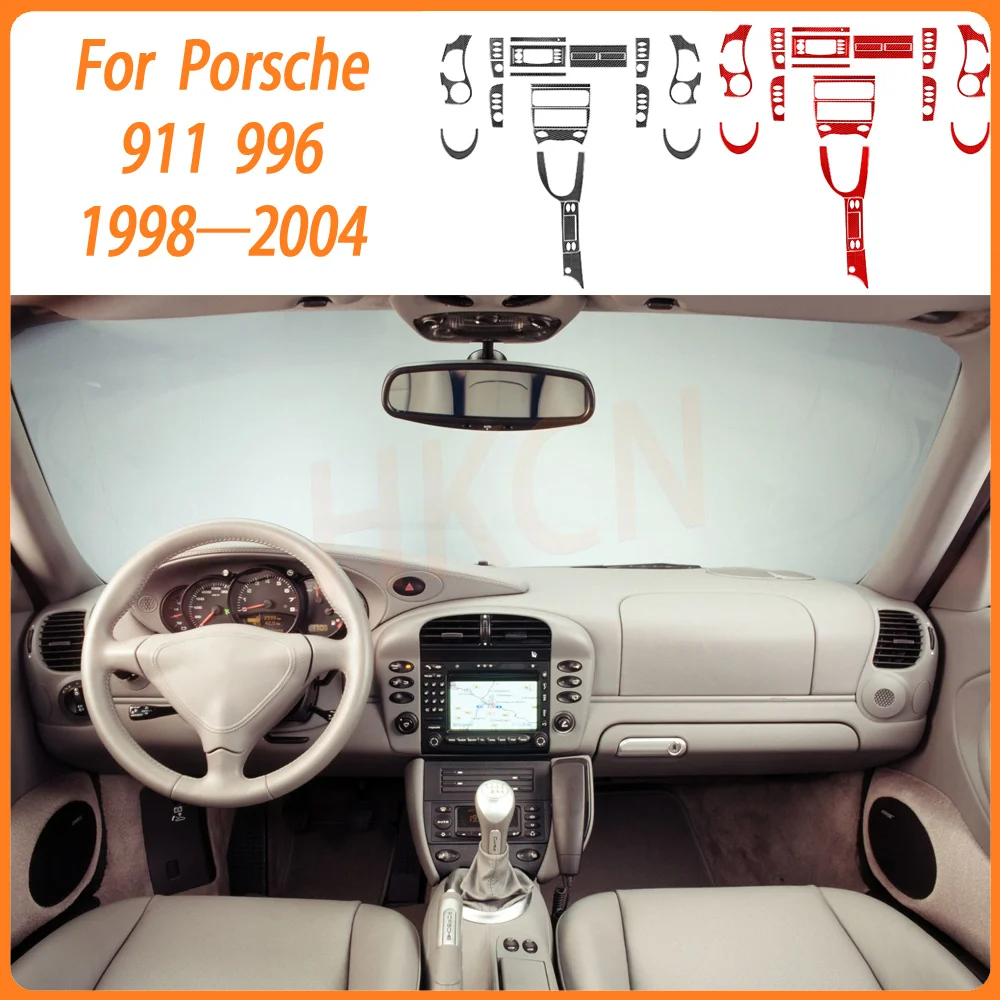 Car Accessories Carbon Fiber Dashboard Air Vent Console Ashtray Panel Cover Trim Interior Sticker For Porsche 911 996 1998—2004
Car Accessories Carbon Fiber Dashboard Air Vent Console Ashtray Panel Cover Trim Interior Sticker For Porsche 911 996 1998—2004