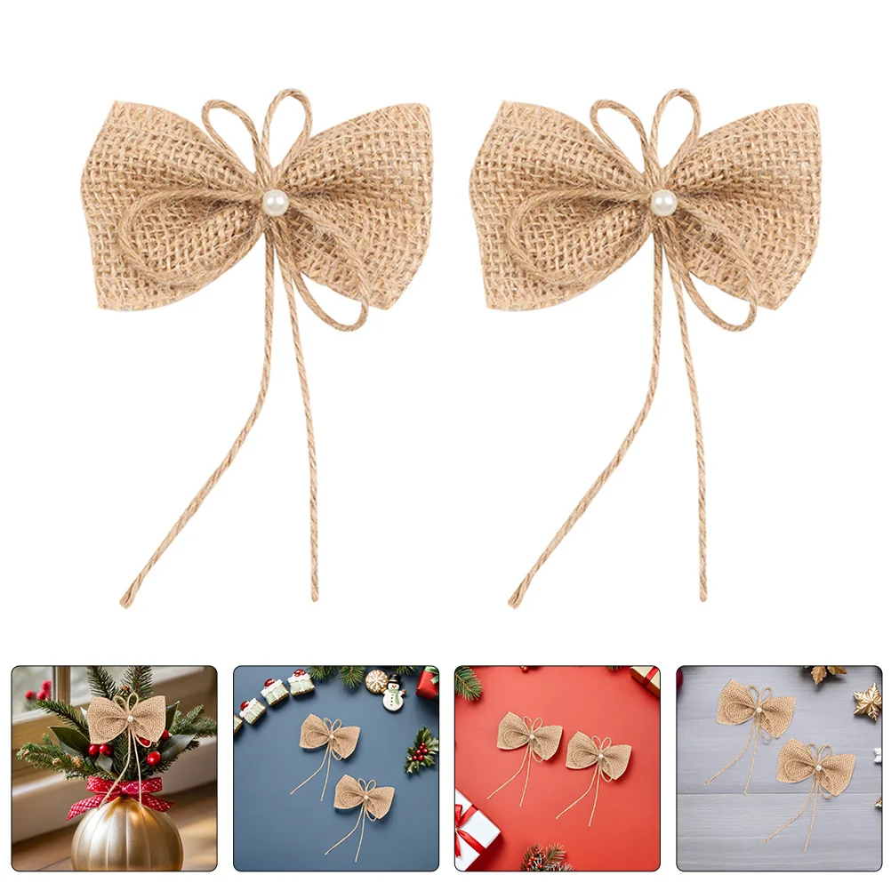 15Pcs Butterfly Knot Decor Farmhouse Burlap Bows for Sewing Craft DIY Bow Decor Christmas Tree Hanging Ornaments
15Pcs Butterfly Knot Decor Farmhouse Burlap Bows for Sewing Craft DIY Bow Decor Christmas Tree Hanging Ornaments